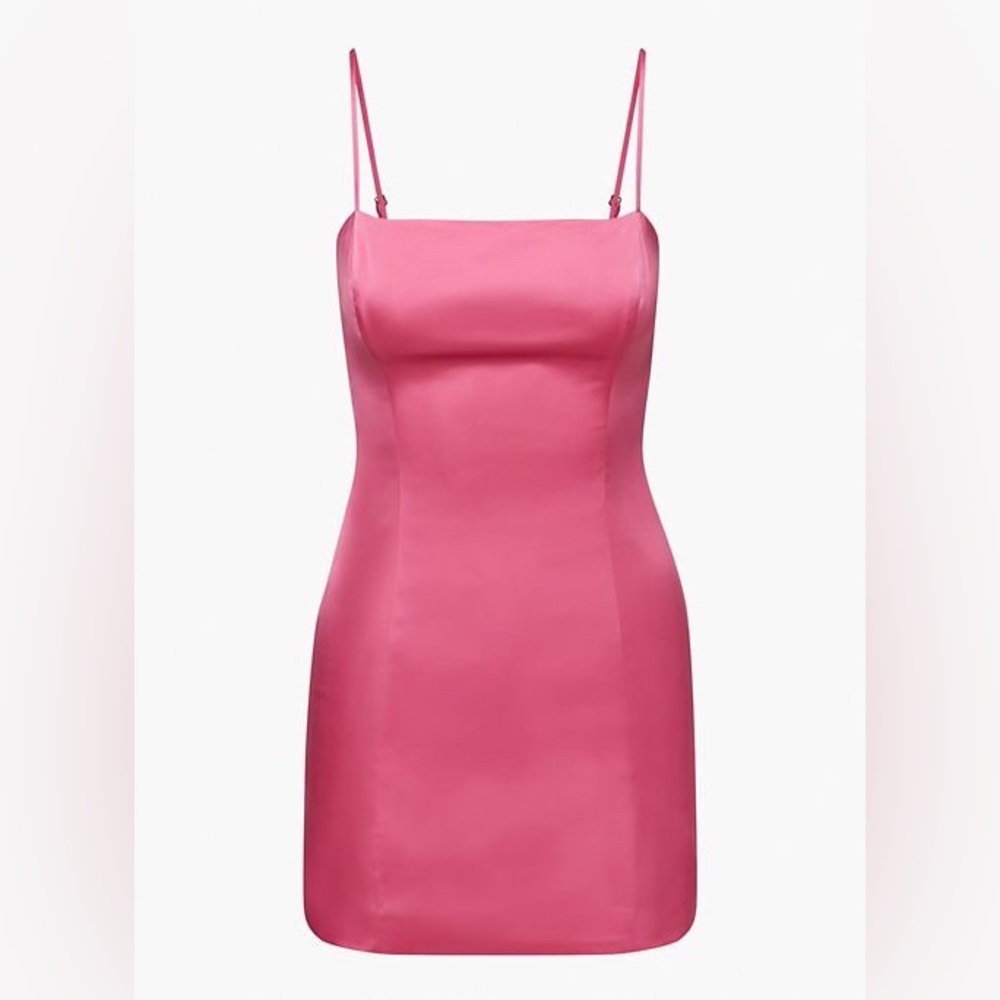 Pink/ Soft Fuchsia Aritzia Sunday Best Shimmer Dress Size 6
